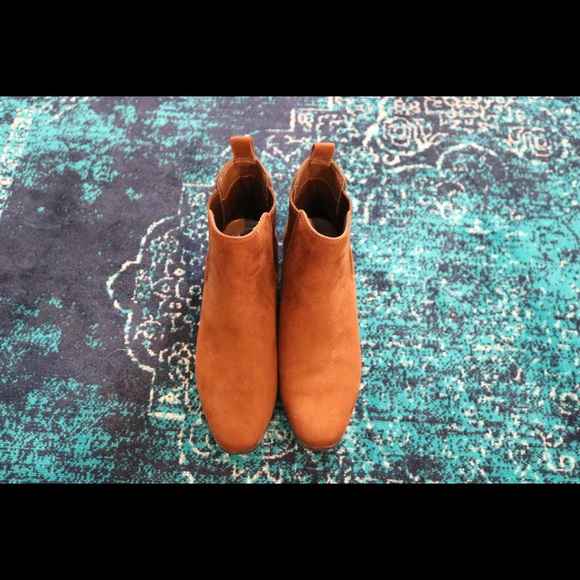 Brown Suede Booties - Picture 4 of 4